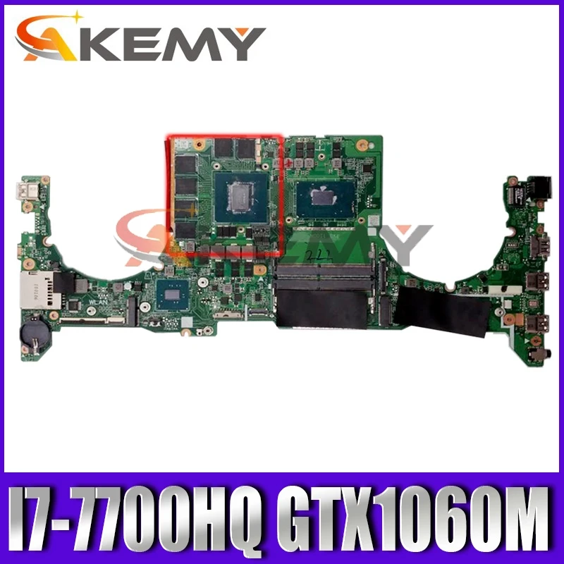Новая материнская плата ASUS GL503VM GL503G GL503VD FX503V FX503VD FX503VM Ноутбук Материнская Тест