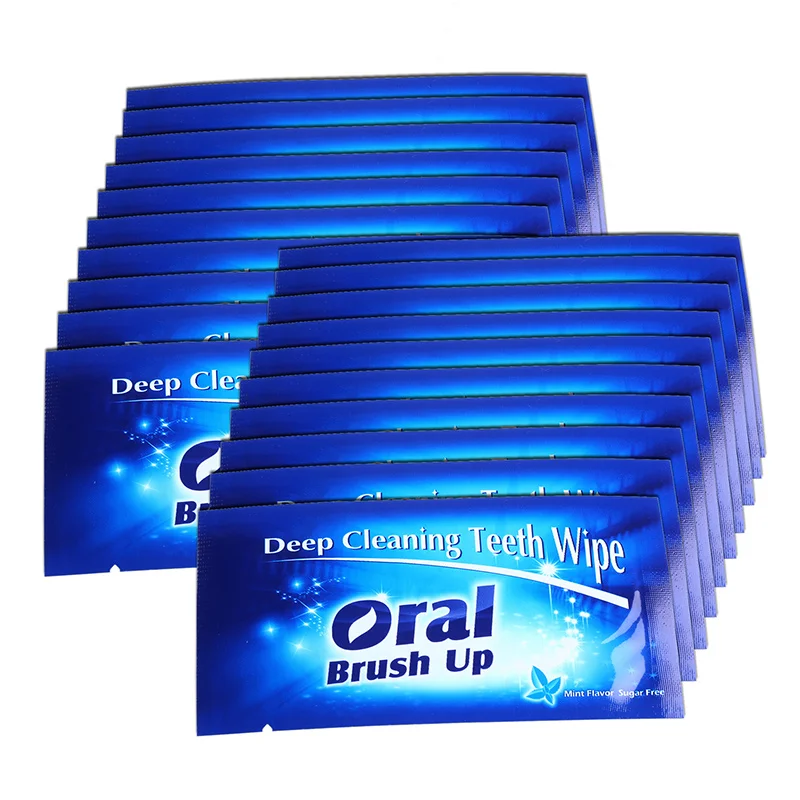 AZDENT Новый 30 шт. палец глубокое очищение зубы салфетки высокое качество