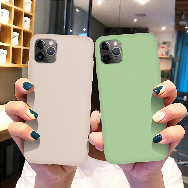 KISS чехол для телефона iPhone 11 Pro Max Оригинальный мягкий жидкий силиконовый 6 6S 7 8 Plus X