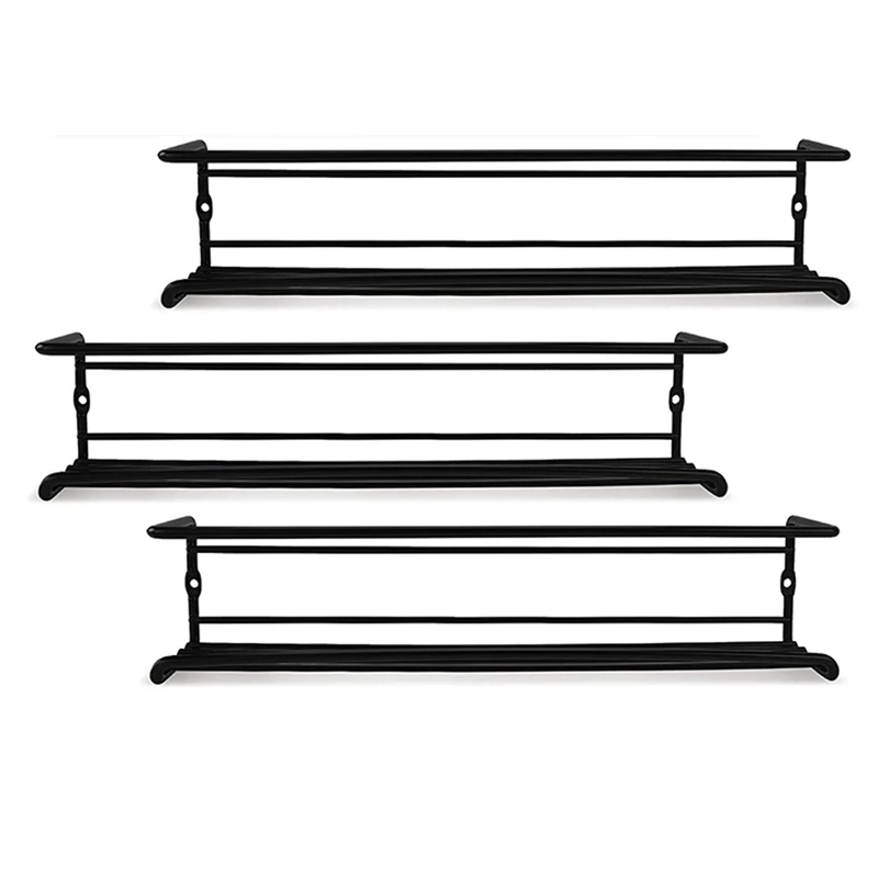 

Spice Rack Organizer for Cabinets,Set of 4 Wall Mounts Hanging Racks,Organizer for Kitchen Cabinet/Cupboard