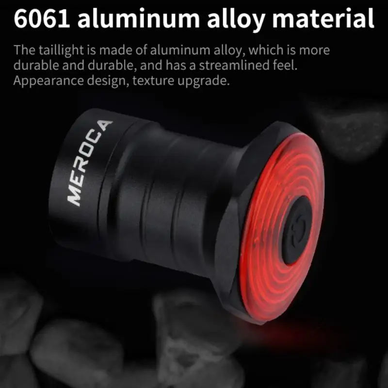 USB светодиодный задний фонарь для велосипеда с возможностью светильник s смарт