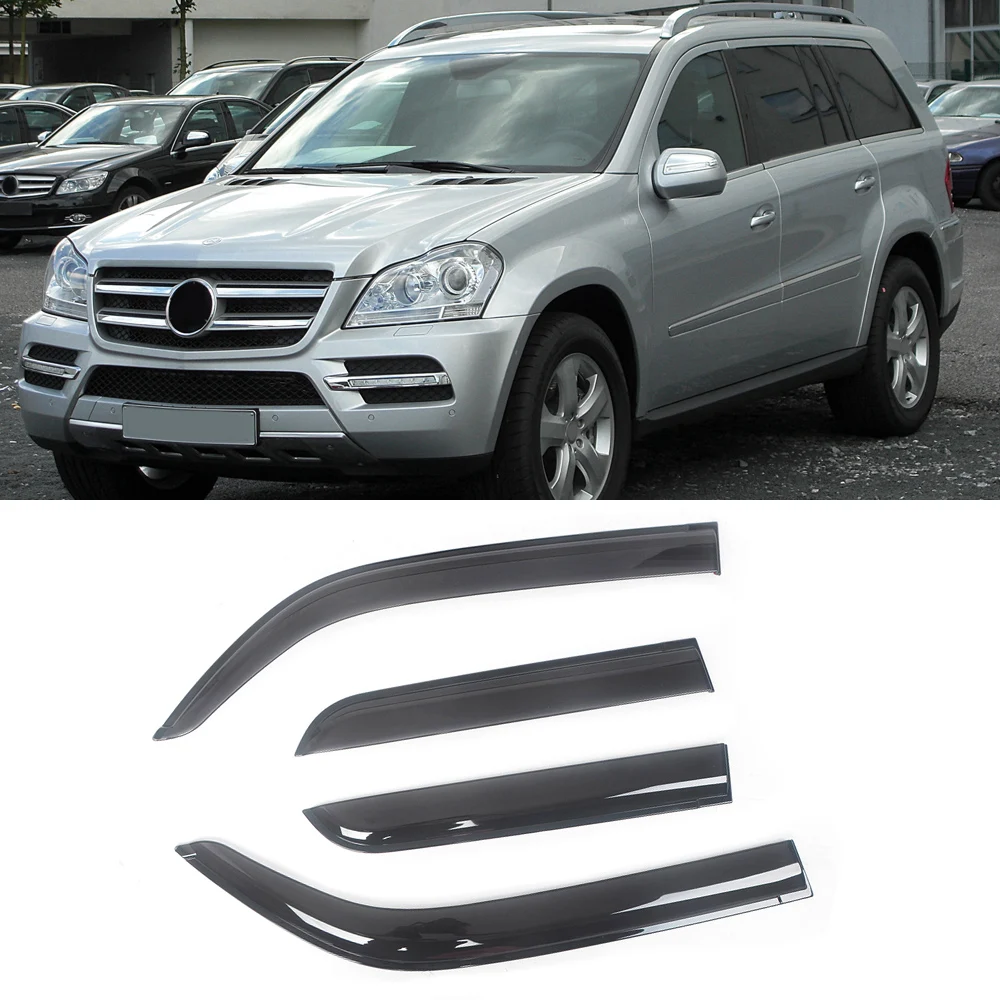 

Козырек для боковых окон Mercedes-Benz GL-Class X164 X166 2007-2015 черный