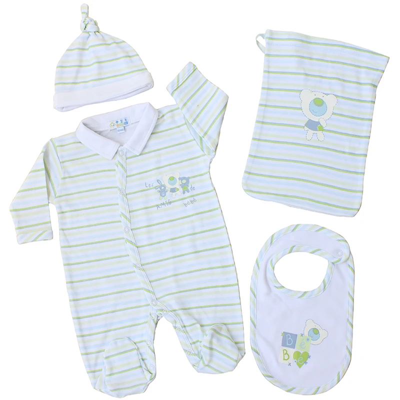 Детский комбинезон с шапочкой и сумочкой комплект из 4 предметов