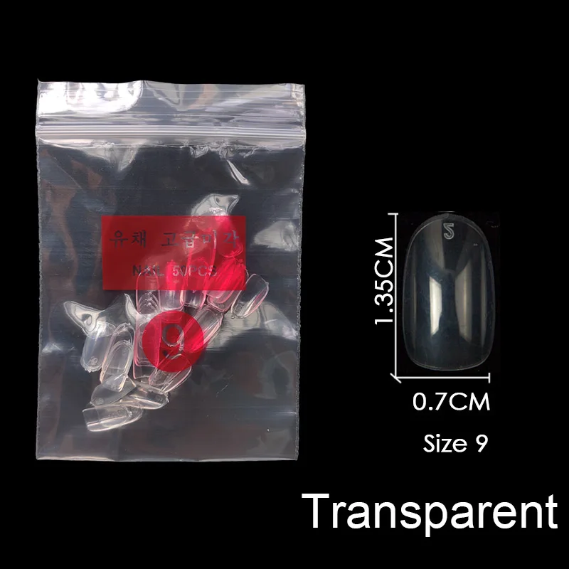 Transparent-9 Купите некоторые размеры s коротких круглых накладных гвоздей полный размер ногтей 0 1 2 3 4 5 6 7 8 доступны 3 цвета накладные ногти для ногтей DIY - Цвет: Transparent-9