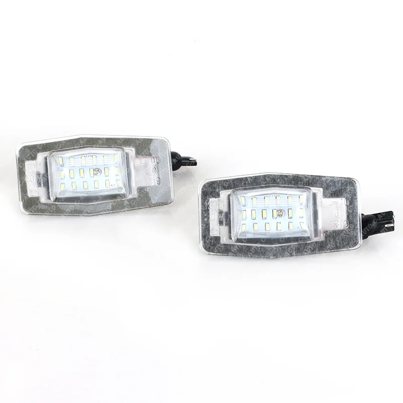 2 шт. Автомобильные светодиодные лампы для номерного знака Ford Escape01-07/Mercury Mariner