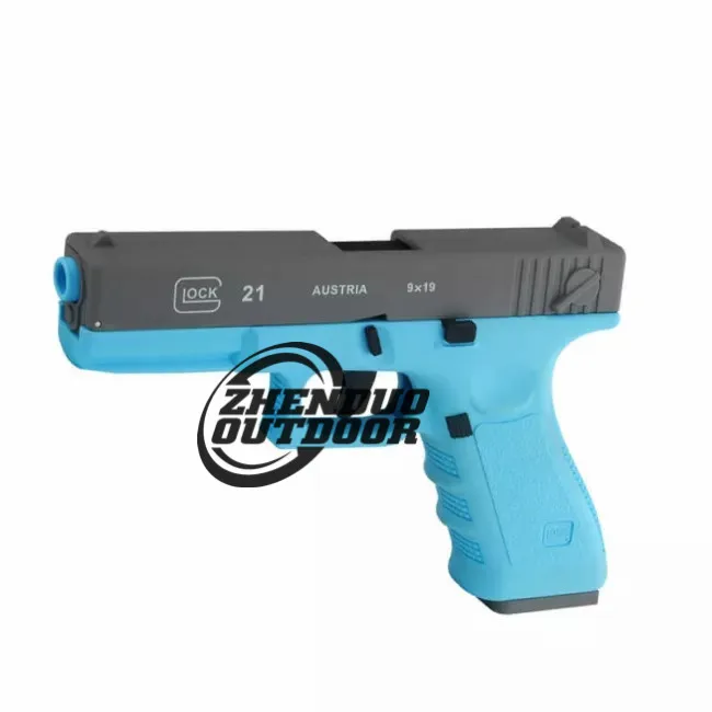 

ZHENDUO OUTDOOR BH2022 Glock17 Shell Ejecting Hold-Open Semi-Auto Blaster Hunting