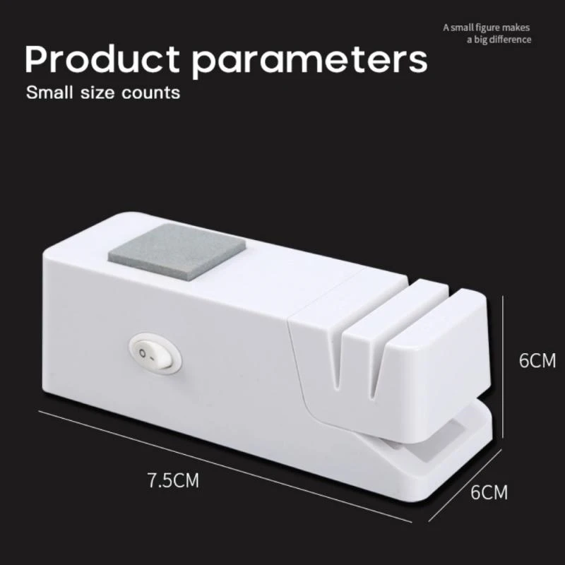 

USB Electric Knife Sharpener Multifunction Quick Knife Scissors Sharpener Professional Electric Knife Sharpening Tool