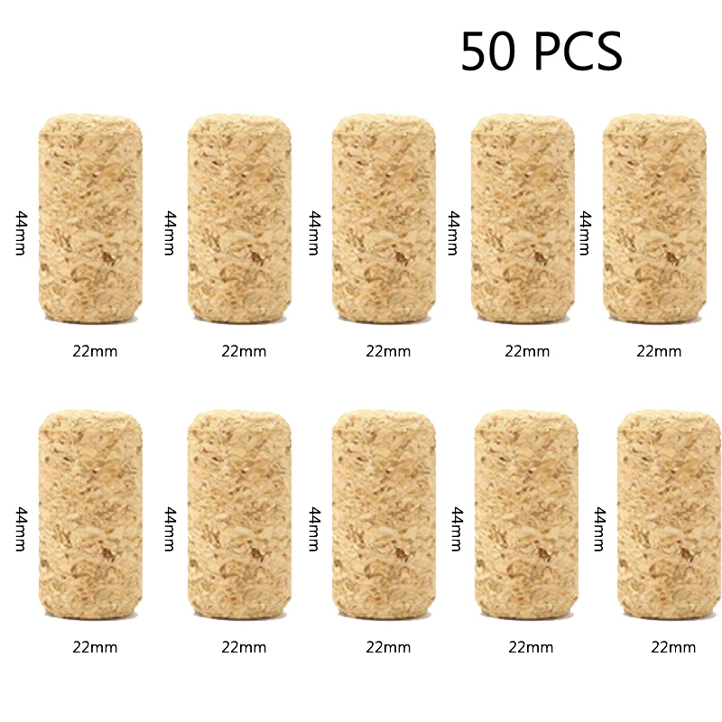 2244 50 pcs 50 100 шт пробки для вина, многоразовые функциональные портативные уплотнительные пробки для бутылок, барные инструменты, кухонные аксессуары - Цвет: 2244 50 pcs