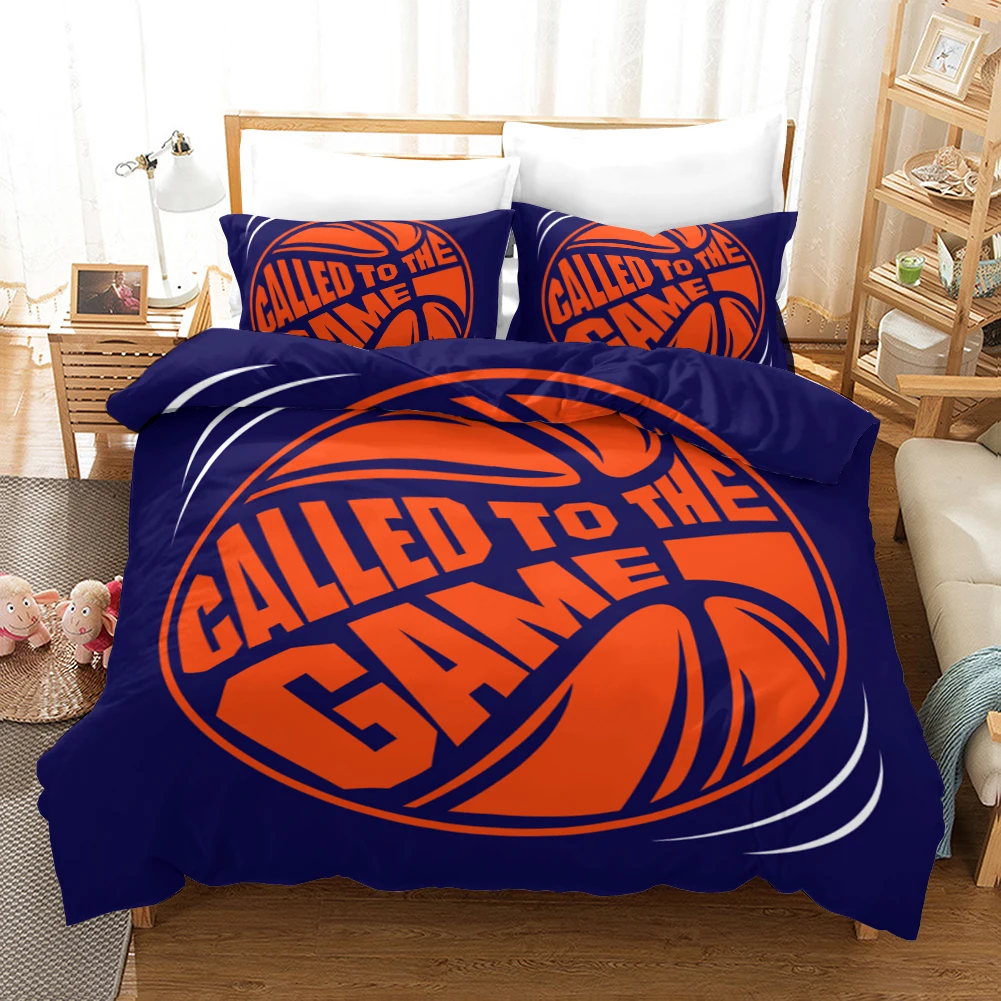 

Sport Fashion Basketball Bedding Set For Boys Cartoon 3d Duvet Cover Sets Comforter Bed Linen Twin Queen King Single Size Gift