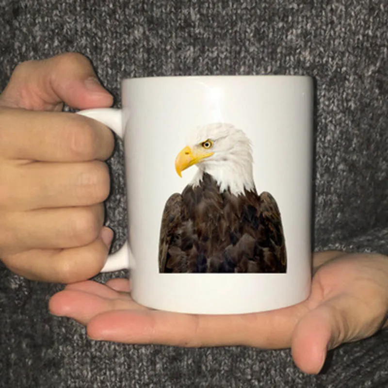 Новинка 2020 кружка с милой собакой/жирафом/медведем/белкой/ежиком/Ястребом/волком