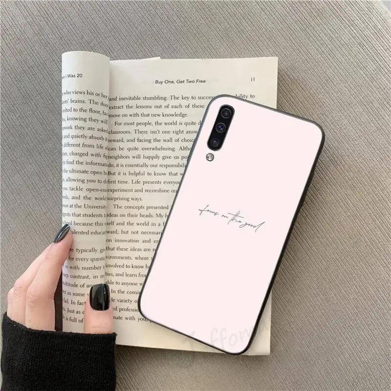 

Color background maxim motivating Phone Case For Samsung galaxy S 9 10 20 A 10 21 30 31 40 50 51 71 s note 20 j 4 2018 plus