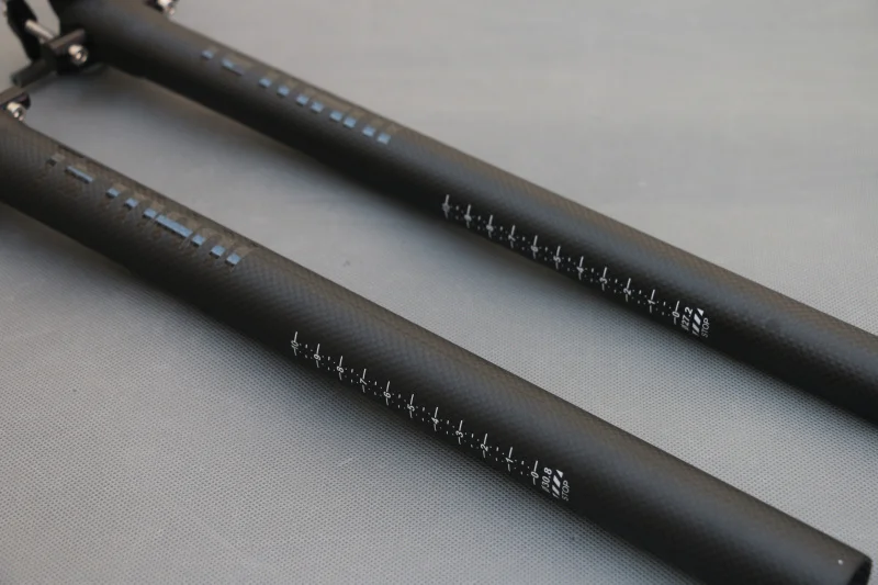 Newest TEMANI Road bike matt 3K full carbon fibre bicycle seatpost cover integrated 22.2/25.4/27.2/30.8/31.6mm Free ship | Спорт и