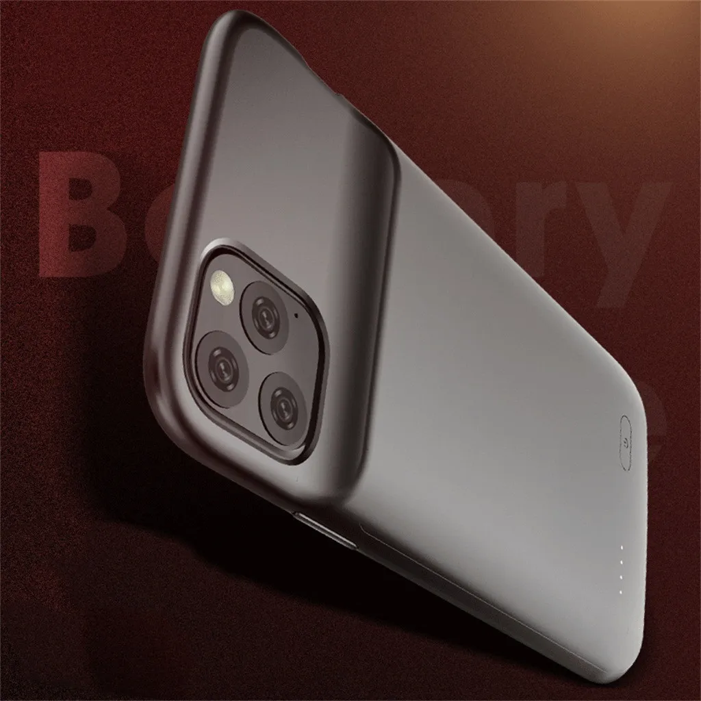 5000 мАч банк питания чехол для iPhone 11Pro 11Pro Max резервный аккумулятор крышка для iPhone 11 Расширенный телефон контейнер для аккумуляторных батарей