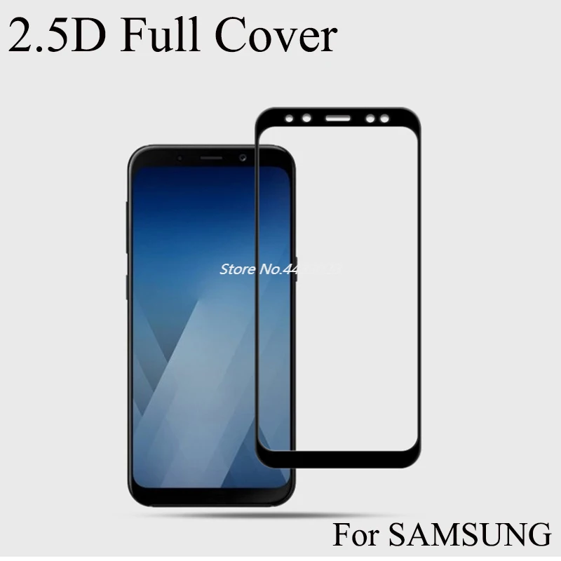 Стекло A9 Star с полным покрытием для SAMSUNG A8 закаленное стекло Защита экрана A9star
