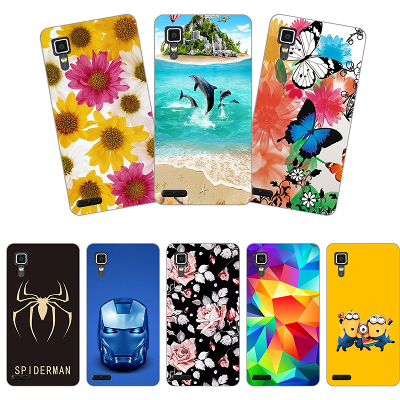 

Soft Silicone Phone Case for Lenovo K910 P1 P2 P1M K920 Mini Z2 P70 P780 Printing Rose Flower Animal Cute Cartoon back case