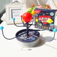 diy science toys solar system planetarium model kit toys for children assembling geography educational toys teaching supplies