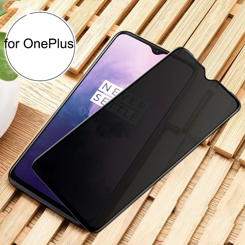 9H полная защита экрана конфиденциальности для Oneplus 9 8 7 7T 6 6T антишпионское