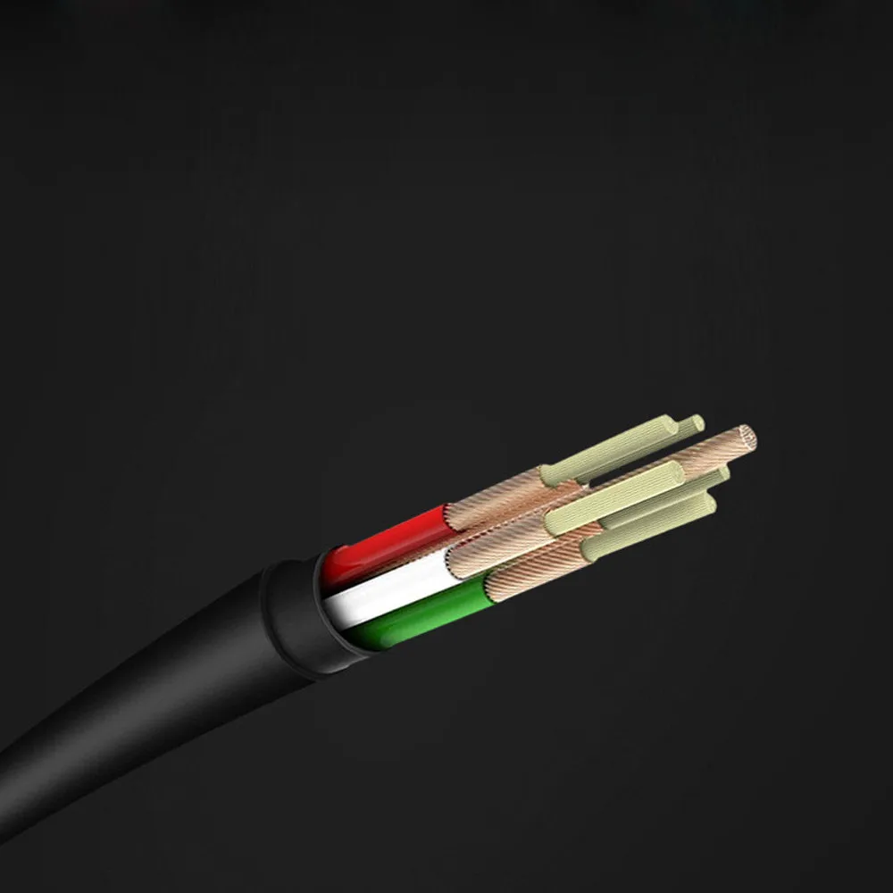 Стерео проводные наушники Beautyss Универсальные 3 5 мм Спортивная Музыкальная