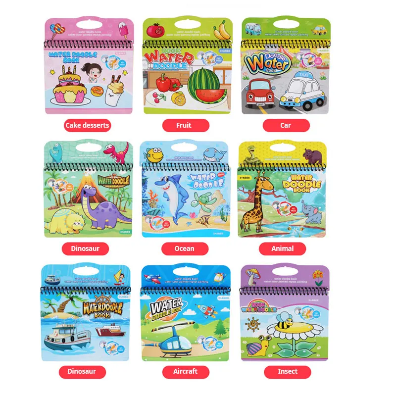 Детская Волшебная Водяная ручка для рисования многоразовая доска детская книга