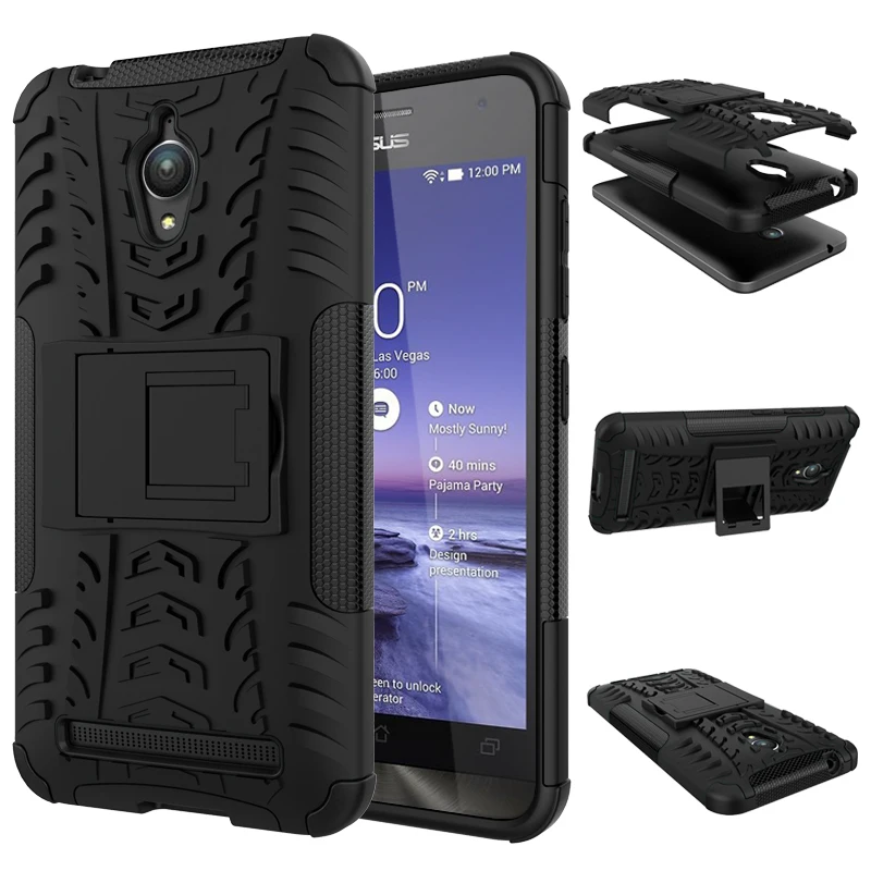 Чехол Dazzle для Asus Zenfone ZE500KL Гибридный Силиконовый чехол из ТПУ чехол-подставка 2 Laser