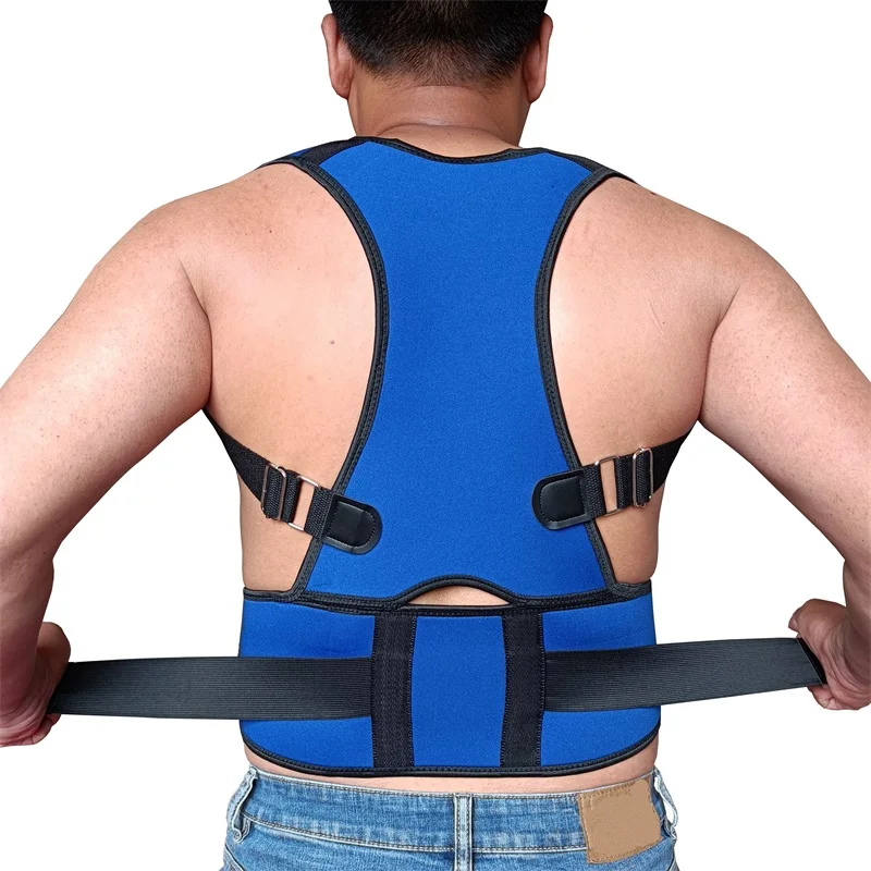 

Adjustable Posture Corrector Back Support Strap Brace Shoulder Spine Support Lumbar Posture Orthopedic Belts