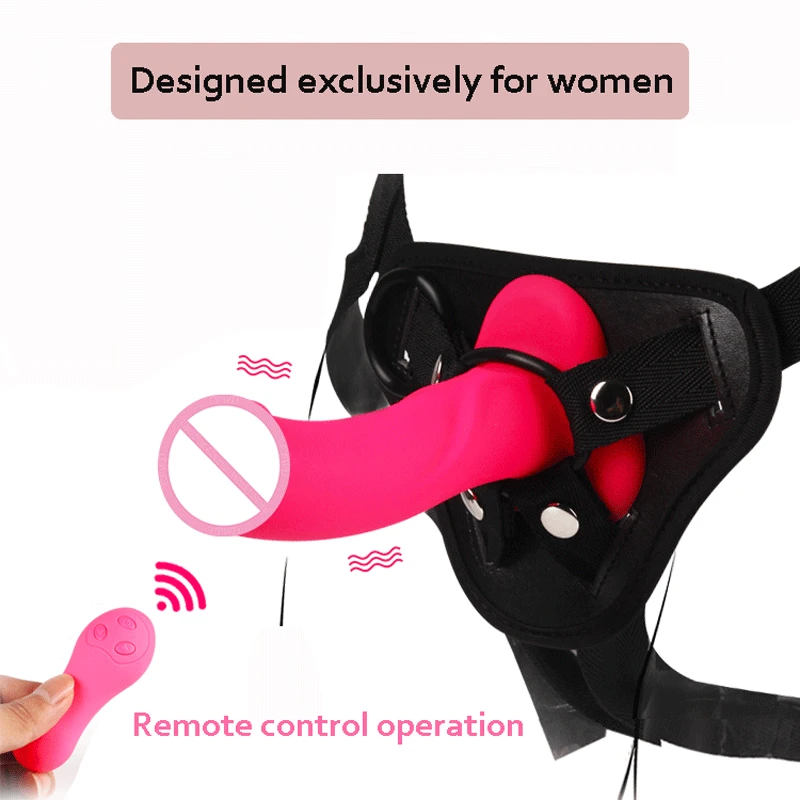 Фаллоимитатор CPWD на ремешке реалистичный 10 скоростной вибратор трусики для