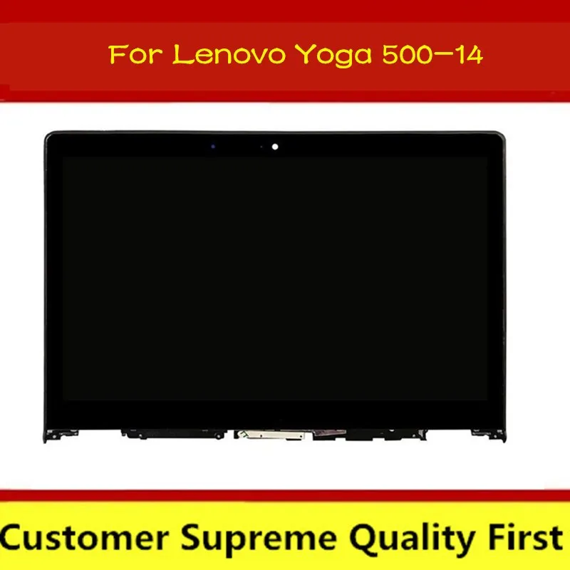 14 ''ЖК дисплей с сенсорным экраном дигитайзер в сборе для Lenovo Yoga 500 14IBD 80N4 80N5 14ISK