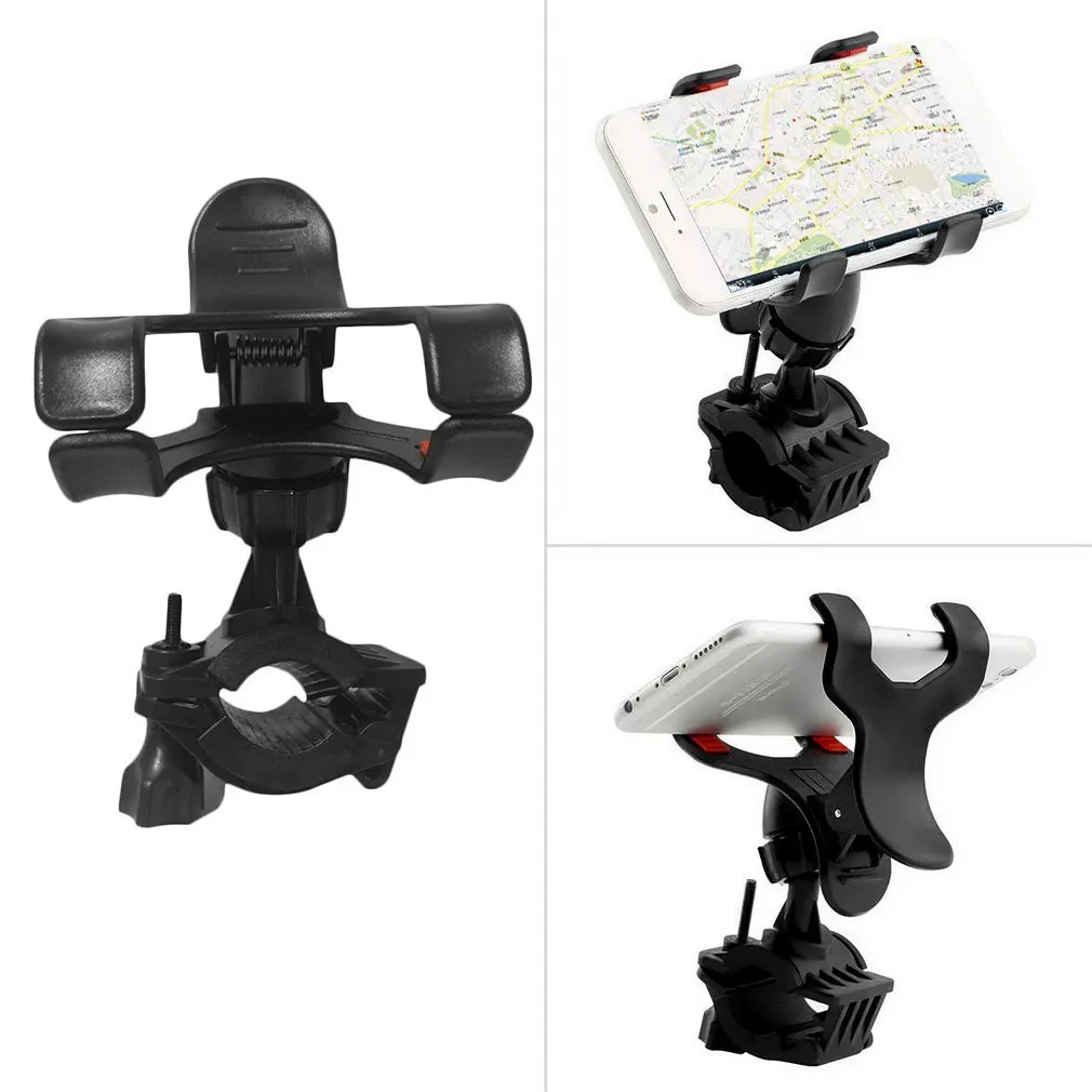 

360 Degree Universal Motorcycle Bicycle MTB Bike Handlebar Mount Holder For CellPhone For iPhone For GPS
