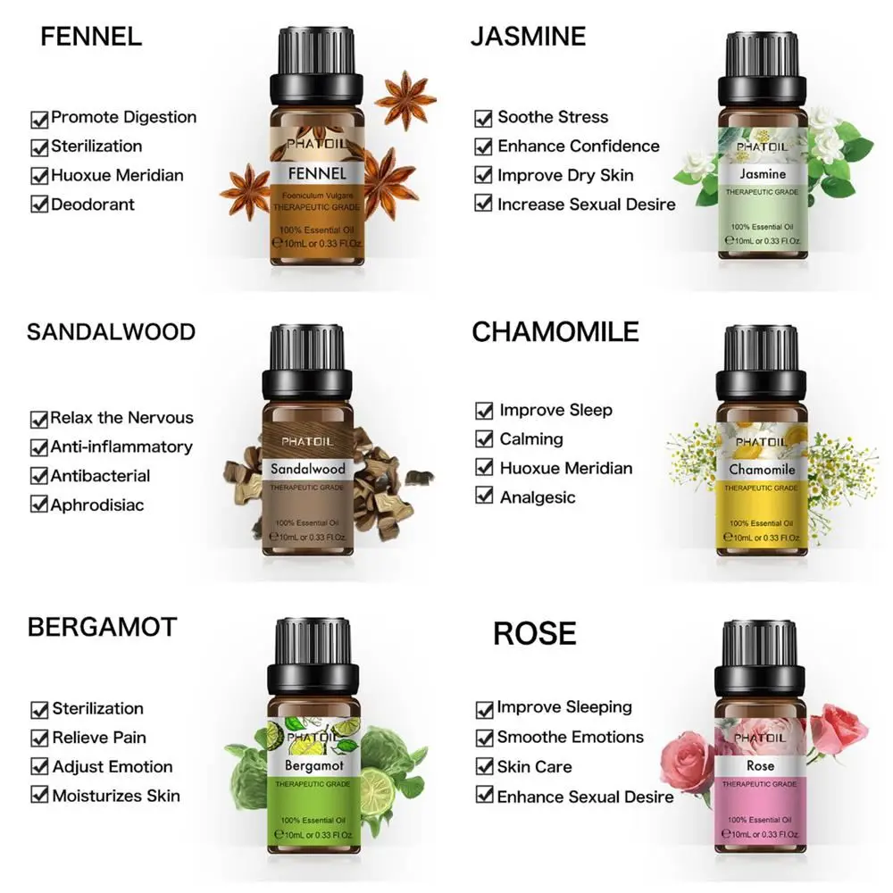 PHATOIL эфирное масло Pathouli 10 мл чистый натуральный диффузор эфирные масла лаванда