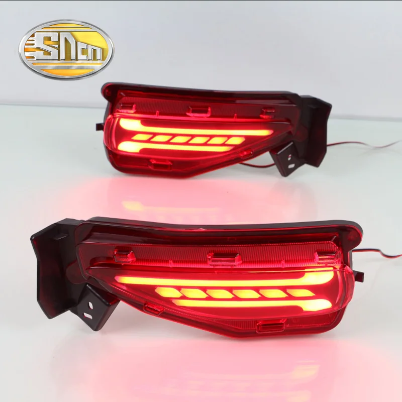 For Toyota Fortuner 2015 2016 2017 Led Brake Lights Turning Signal Lamp Rear Bumper Reflector Driving lights | Автомобили и