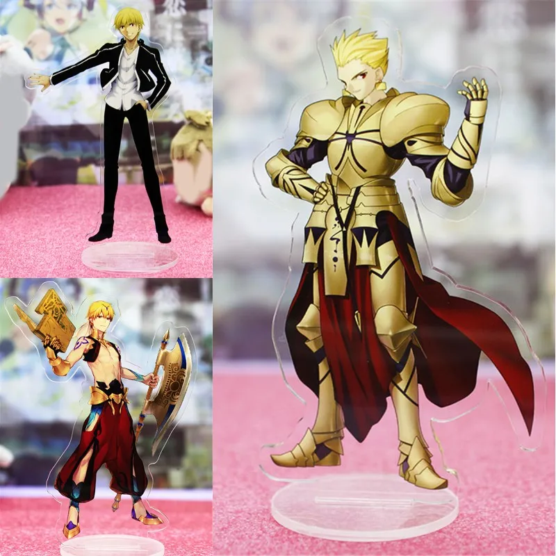1 шт. креативный аниме Fate /Grand Order мультяшный рисунок Gilgamesh акриловая подставка