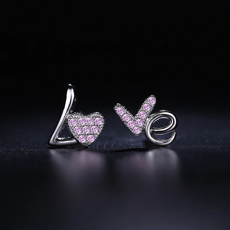 Женские серьги гвоздики с фианитом AAA PHOEBEJEWEL уникальные серебряные для свадьбы