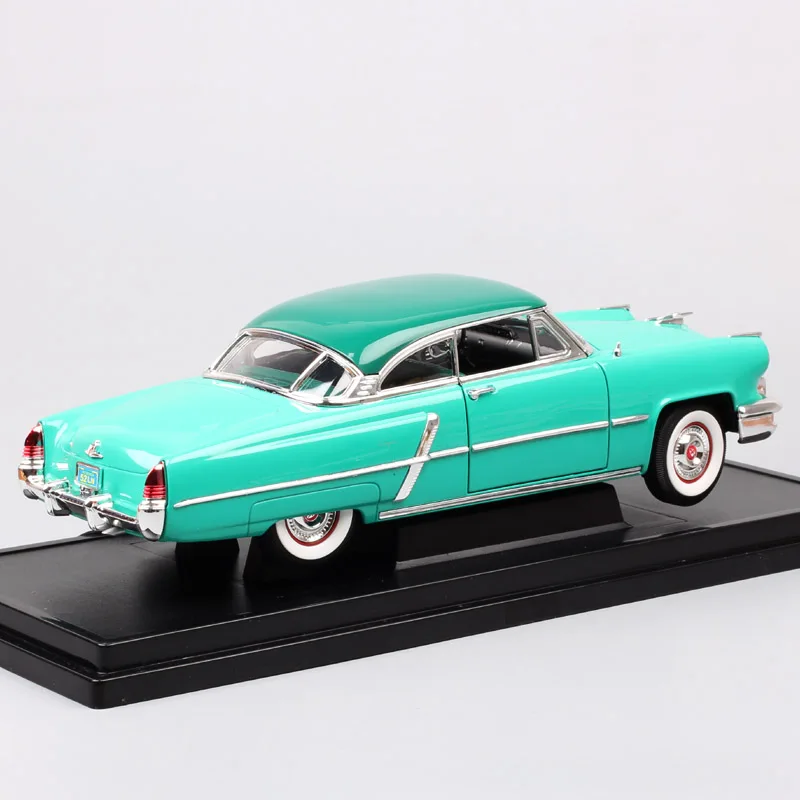1:18 Масштаб дорожный знак Классический роскошный ford 1952 Lincoln Capri седан литье под давлением и транспортные средства игрушечные модели машин реплики для коллекции