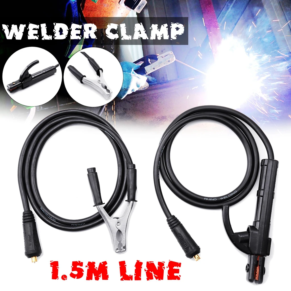 

300A Ground Welding Earth Clamp Clip For MIG TIG ARC 1.5M Cable