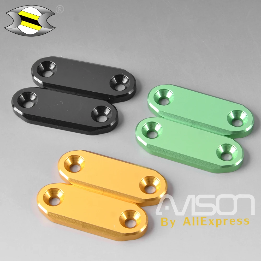 Для мотоцикла NINJA 250 300 зеркало заднего вида с ЧПУ модифицированный держатель