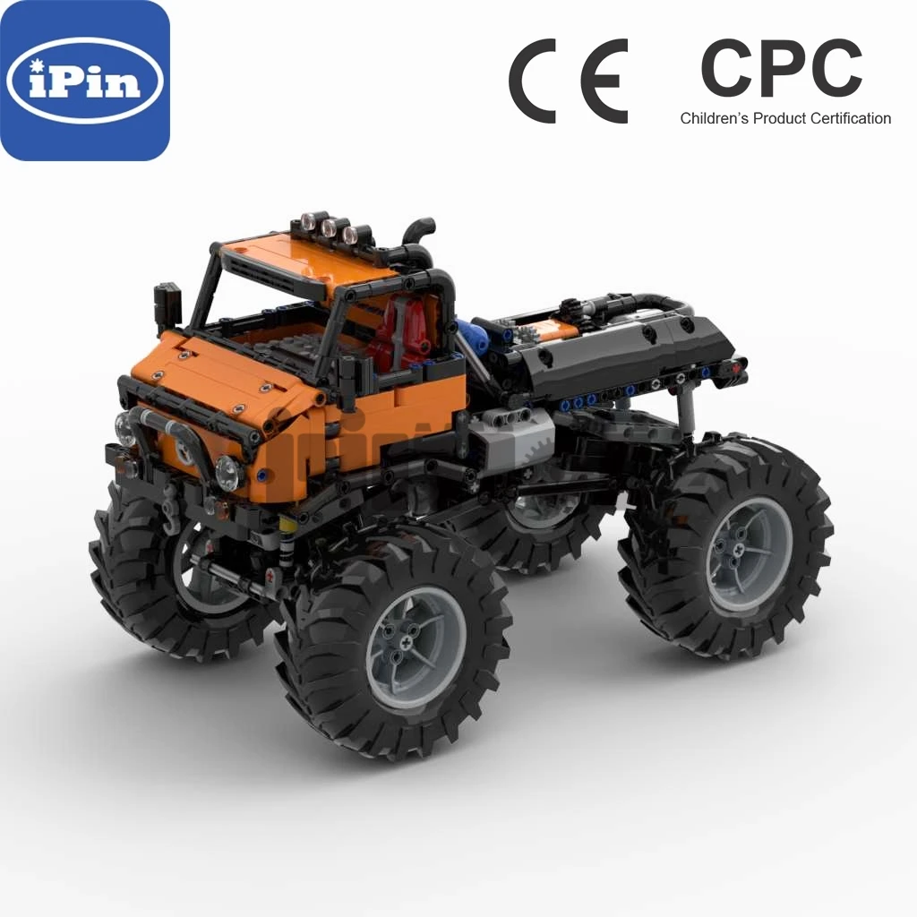 986 шт. Детский конструктор Unimog Bigfoot SUV с дистанционным управлением - купить по