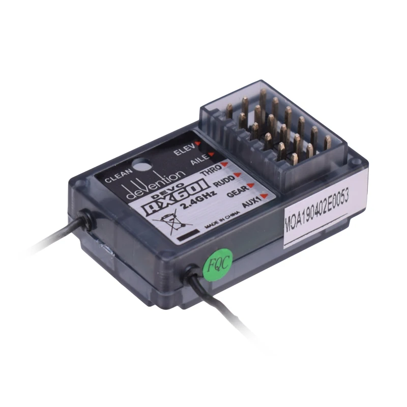 Original Walkera RX601 Receiver 2.4GHz 6CH for Devention DEVO 6 7 8 10 12 Remote Transmitter RC Helicopter Part | Игрушки и хобби