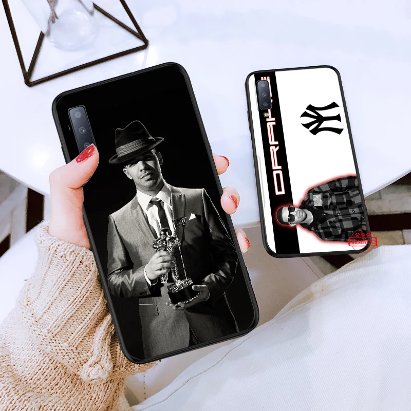 В Стиле Хип-хоп R &amp B реперские кепки силиконовый чехол для samsung A3 A5 A10S A30S A50S A6 плюс