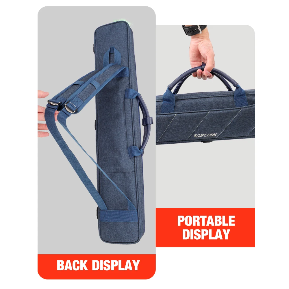 Чехол для кия KONLLEN с 7 отверстиями вместительный чехол из ткани Оксфорд прочный
