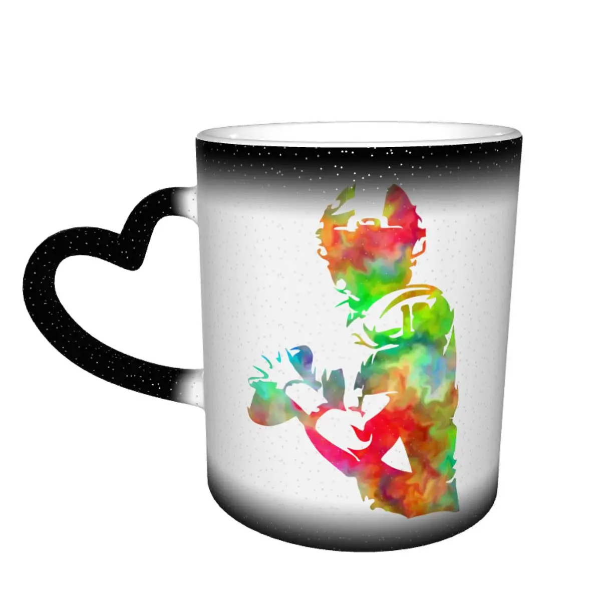 

Football Mug That Changes Color Cheap Mug Stylish Ceramic Cereal Cups