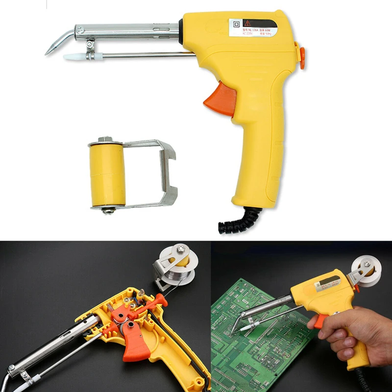 Горячая автоматическая подача паяльника комплект Автоматическая электрическая