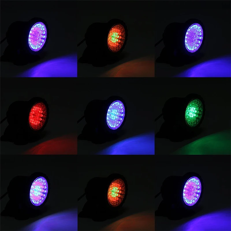 Погружной Точечный светильник RGB для бассейна пруда фонтана водонепроницаемый