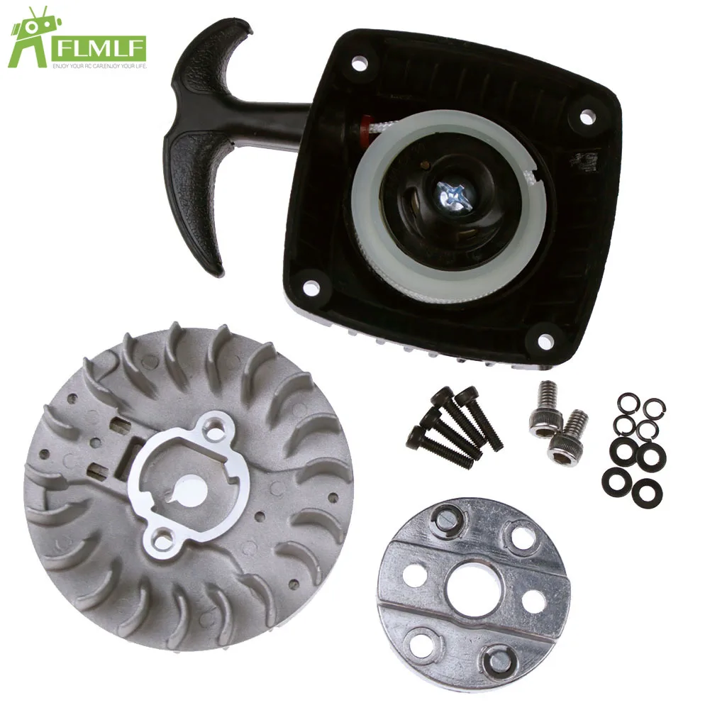 

Easy Pull Starter and Flywheel with Claw for 1/5 HPI ROFUN Rovan KM Baja 5B 5T 5SC Losi 5ive-T FG GoPed