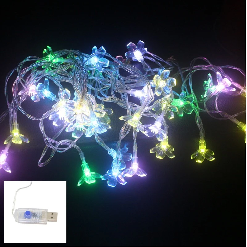 Новый светодиодный Сказочный светильник с usb-разъемом Сказочная гирлянда 24