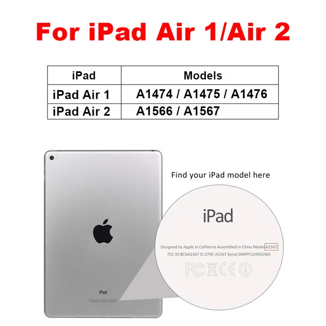 Закаленное стекло для iPad 9,7 Air 1 2 iPad Pro 11 10,5 9,7 Защитная пленка для экрана для iPad Mini 1 2 3 4 - Цвет: ipad Air1 Air2