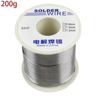 6337 solder flux 2 0 45ft tin 200g tin wire melted rosin core wire coil m25 wire for soldering oldering wire roll