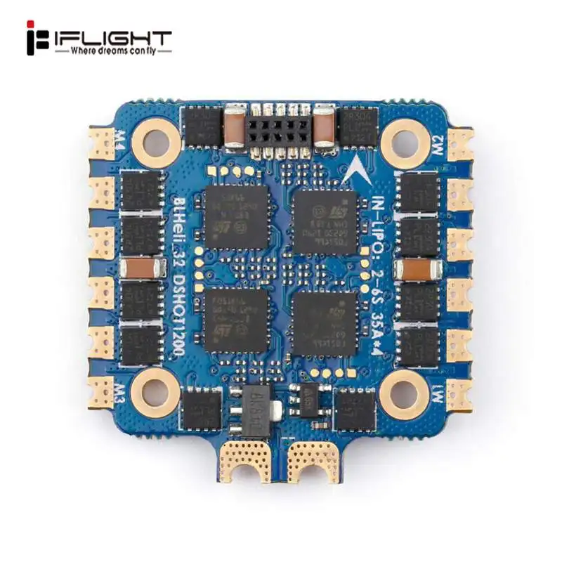 iFlight sucex F4 Mini 35A 2-6S Dshot1200 4 в 1 бесщеточный ESC для радиоуправляемого дрона FPV гоночный Квадрокоптер
