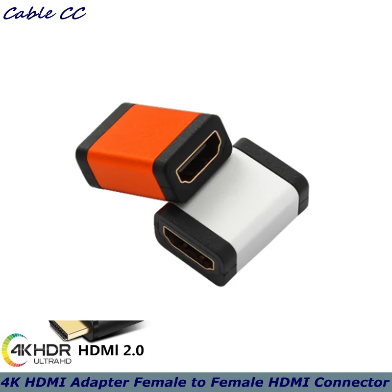 

HD Extension Connector 4K HDMI-compatible Female-to-Female 2.0 Extension Converter Adapter Coupler For Cable HDMI Extension