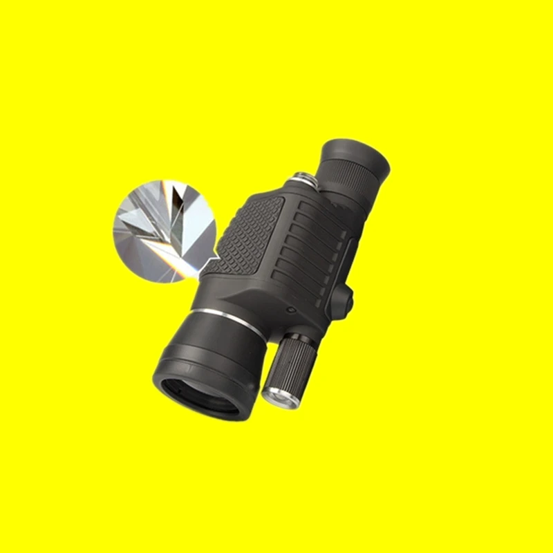 

hot-selling 8X40 monocular lighting telescope with compass High-quality outdoor high-definition high-power portable telescope
