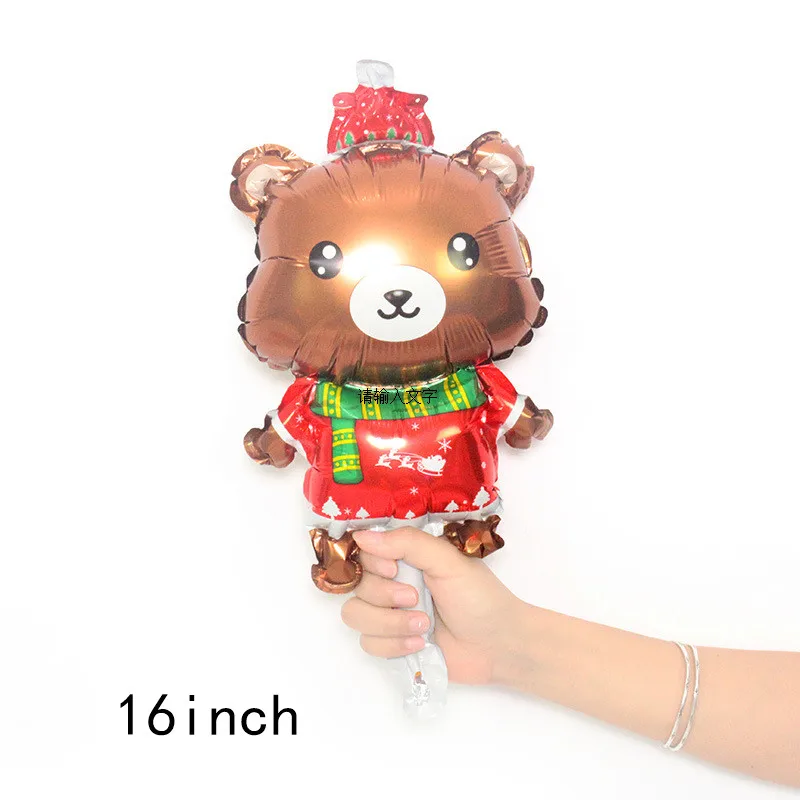 08 Merry Christmas party hotel mall Christmas birthday party celebration decoration Christmas balloon set balloon - Цвет: 08